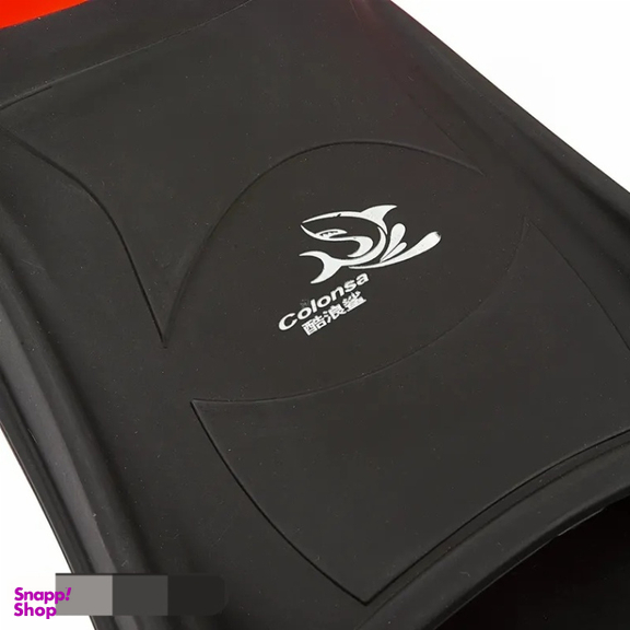 فین شنا طرح Colonsa HMK کد 21 رنگ مشکی قرمز