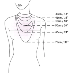 گردنبند طلا 18 عیار زنانه کاپانی مدل kn068