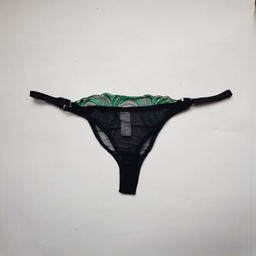 ست شورت و سوتین زنانه برتا مدل توری کد 1031ZG رنگ مشکی