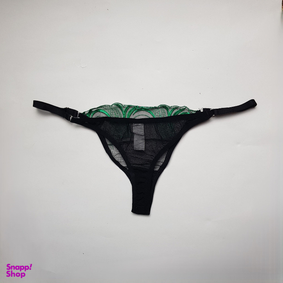 ست شورت و سوتین زنانه برتا مدل توری کد 1031ZG رنگ مشکی