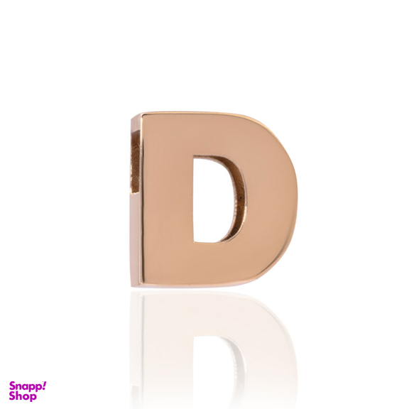 پلاک گردنبند طلا 18 عیار زنانه داریم مدل حرف دی