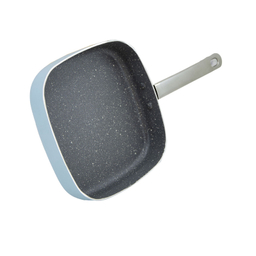 تابه عروس مدل تک دسته مربع آوا سایز 20