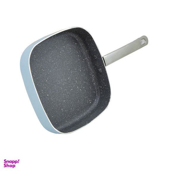 تابه عروس مدل تک دسته مربع آوا سایز 20