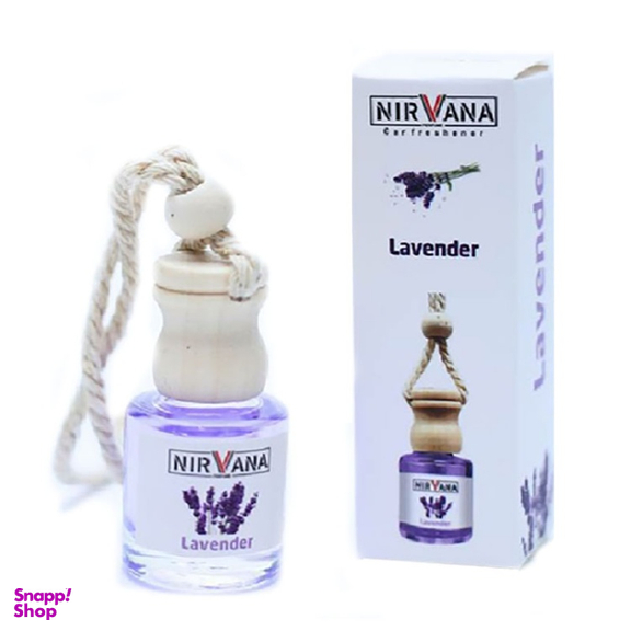 خوشبو کننده آویز ماشین نیروانا رایحه اسطوخودوس حجم 10 میلی لیتر