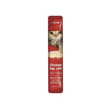 اسنک گربه فنبی مدل پیشگیری از بیماری طعم مرغ و تخم مرغ وزن 15 گرم