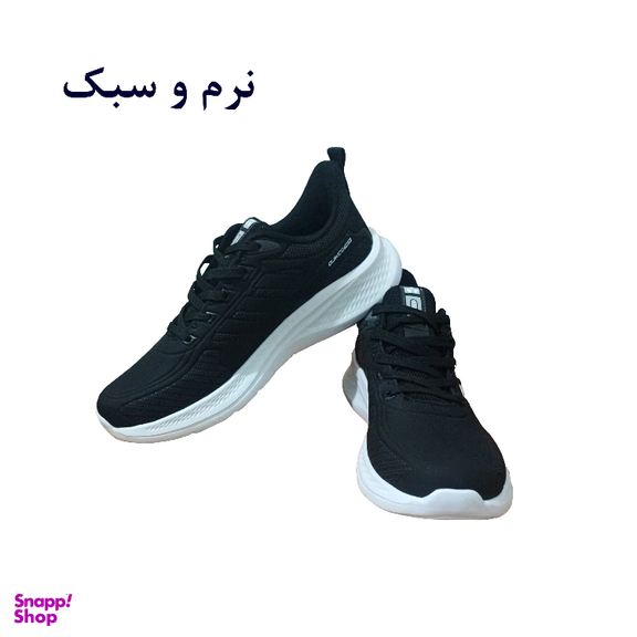 کفش راحتی مردانه مدل لایت رانینگ کد 204 رنگ مشکی