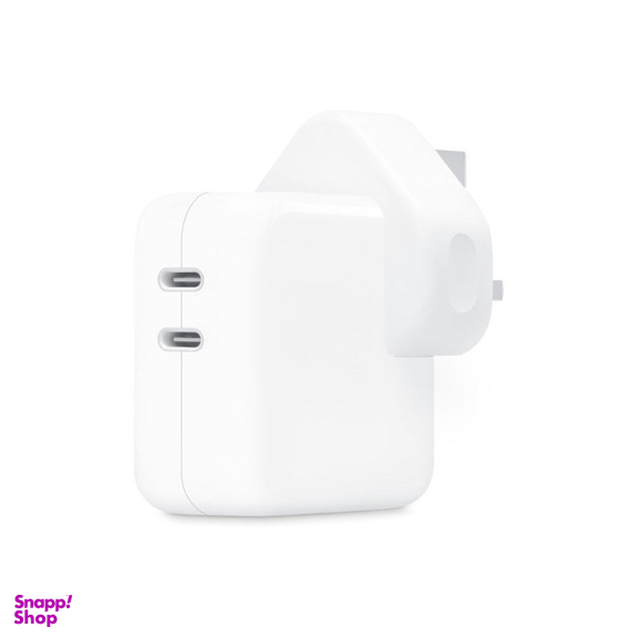 شارژر دیواری 35 وات اپل مدل Dual USB-C Port Power Adapter