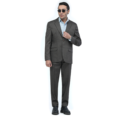 ست کت و شلوار مردانه چهارخانه دو دکمه 25-25