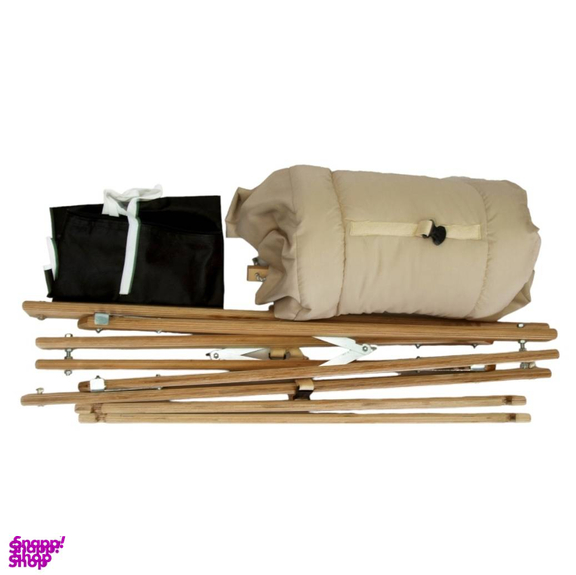 گهواره سنتی نوزاد طرح بانوج چوبی