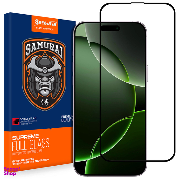 محافظ صفحه نمایش موبایل سامورایی مدل Glass Max مناسب گوشی موبایل اپل iPhone 16