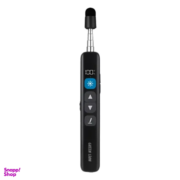 پرزنتر بی‌ سیم گرین لاین مدل GNWSPRWRPBK Retractable Pointer