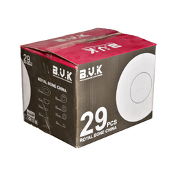 سرویس غذاخوری 29 پارچه بی وی کی مدل ROYAL BONE کد 717135