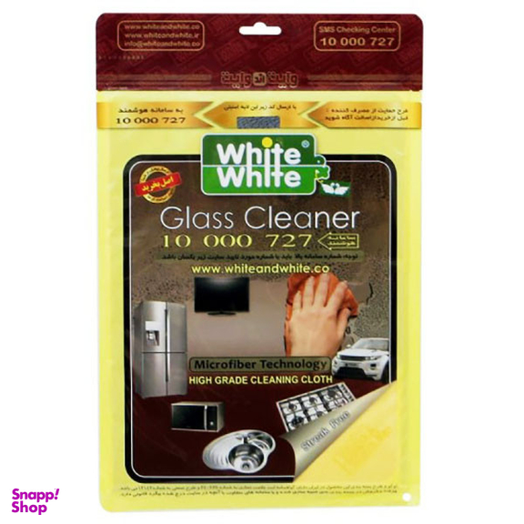 دستمال نظافت شیشه خودرو وایت اند وایت مدل WH02