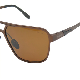عینک آفتابی مردانه پلیس مدل POLICE XD498 رنگ قهوه ای