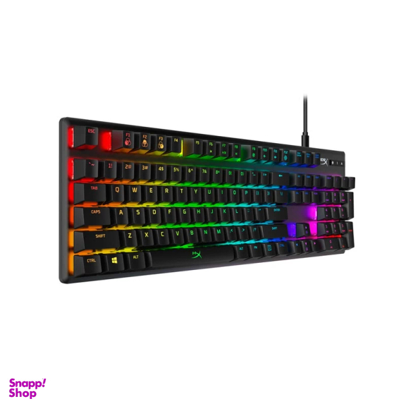 کیبورد باسیم مخصوص بازی هایپرایکس مدل HyperX Alloy Origins Full Size