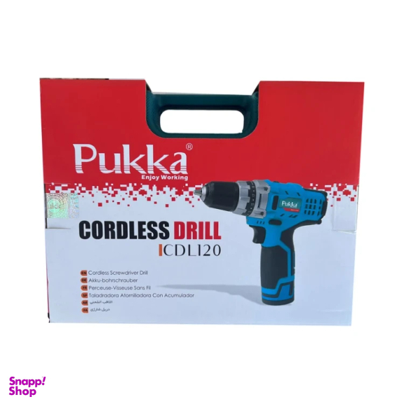 دریل شارژی 12 ولت پوکا مدل CDL120