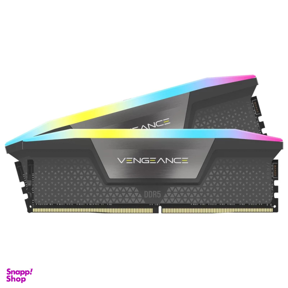 رم دسکتاپ DDR5 دو کاناله 7200 مگاهرتز CL34 کورسیر مدل VENGEANCE RGB ظرفیت 32 گیگابایت