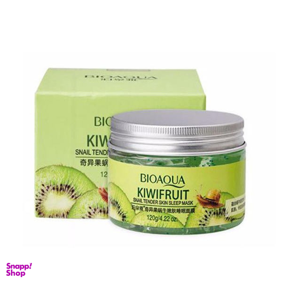 ماسک صورت شب بایوآکوا مدل Kiwi fruit وزن 120 گرم