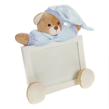 قاب عکس کودک نی نی سیس مدل خرس نانان کد GH-N-Blu/13x18