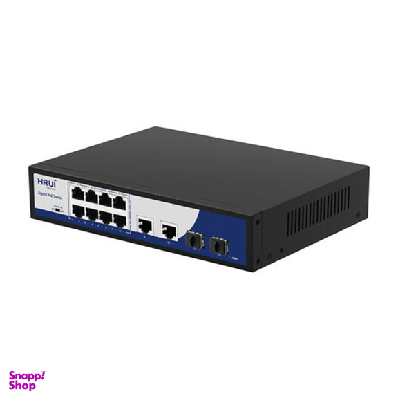 سوئیچ 8 پورت PoE گیگ اچ آر یو آی HR900-AFG-822NS