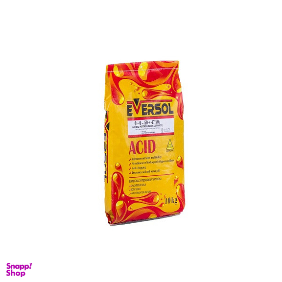 کود سولفات پتاسیم اسیدی اورسول مدل acidic potassium sulphate وزن 10 کیلوگرم
