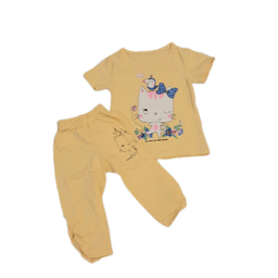 ست تیشرت و شلوار دخترانه کد 79