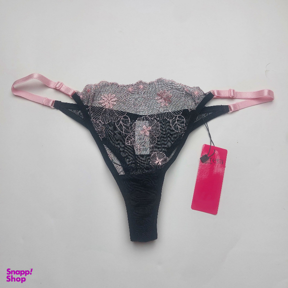 ست شورت و سوتین زنانه برتا کد 2020BS رنگ مشکی