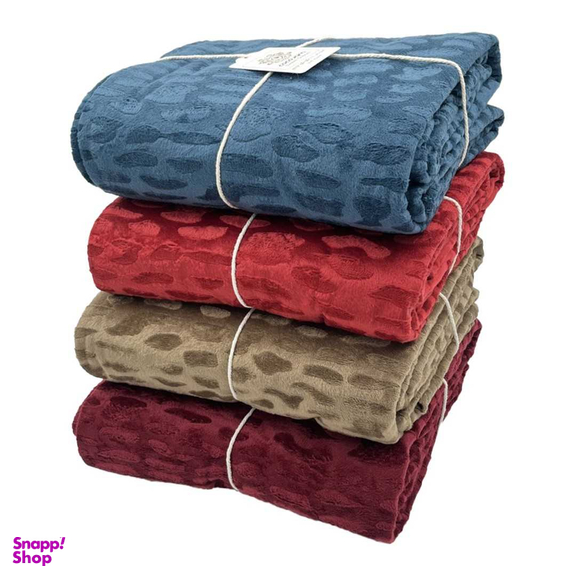 پتو مسافرتی کوکو جم مدل سنگی سایز 160×220 سانتی متر