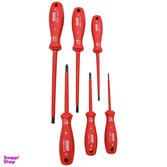 پیچ گوشتی یونیور مدل 603CS6VDE بسته 6 عددی