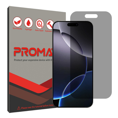محافظ صفحه نمایش گوشی موبایل حریم شخصی پرومیت مناسب برای اپل iPhone 16 Pro