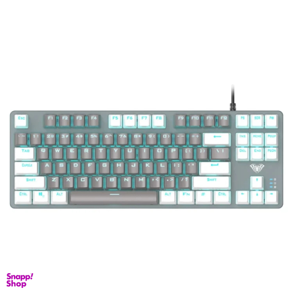 کیبورد باسیم مخصوص بازی آئولا مدل F3287 سوئیچ مکانیکال