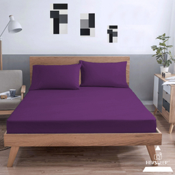 ست ملحفه و روبالشی 2 نفره طرح ساده سایز 180×200 سانتی متر