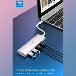 هاب 4 پورت Type-C ویوو مدل Alpha 440