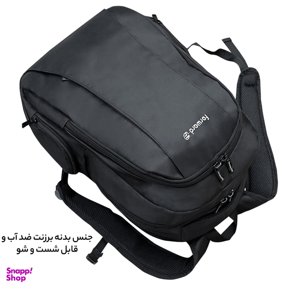 کوله پشتی لپ تاپ فوروارد مدل 006688  مناسب برای لپ تاپ 15 تا 17 اینچی