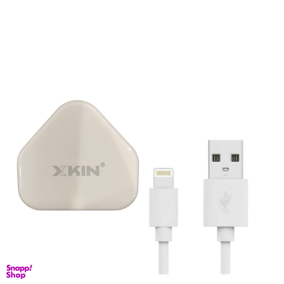 شارژر دیواری ایکس کین کد XK-HC07 به همراه کابل Lightning