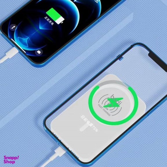 پاوربانک بودی مدل Budi PB081W ظرفیت 10000 میلی‌ آمپر‌ ساعت