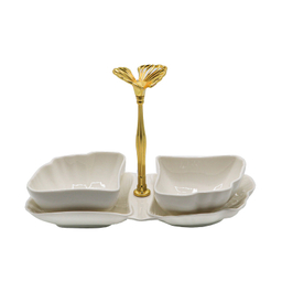اردوخوری بی.وی.کی مدل 2 خانه طرح Butterfly کد 677122