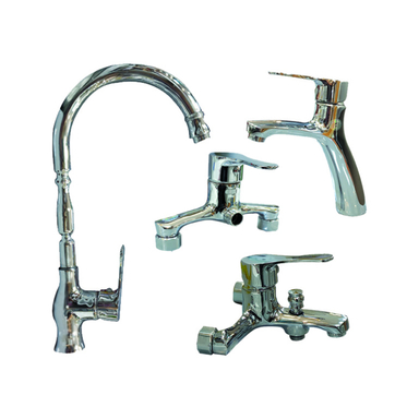 ست شیرآلات ایران گروه مدل کنزو کد 202035 مجموعه 4 عددی