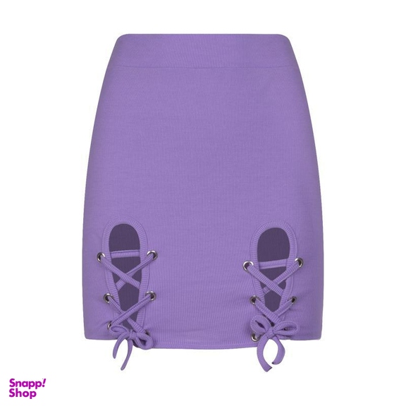 ست نیم تنه و دامن زنانه ناتوسا مدل 732 رنگ یاسی