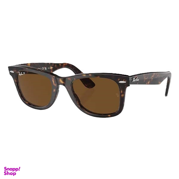 عینک آفتابی ری بن مدل 2140 هاوانا عدسی قهوه ای پلاریزه سایز 52