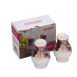 ست نمکدان گلد کیش مدل ورونا کد 398120 بسته 2 عددی