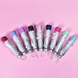 چتر تاشو دو‌لایه مدل ضد‌ باد به همراه کیف