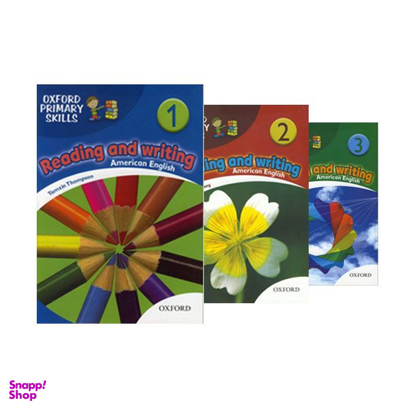کتاب oxford primary skills Reading and Writing American اثر Tamzin Thampson انتشارات زبان مهر 3 جلدی