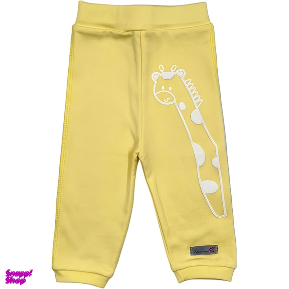 ست بلوز آستین بلند و شلوار کودک به آوران طرح راه راه زرافه