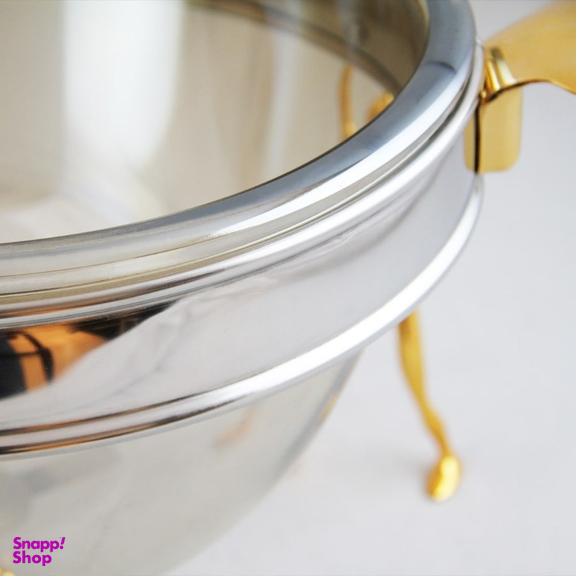 سوفله خوری سالینو مدل استیل برنجی کد 3003-SG