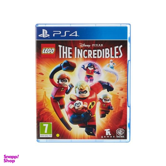 بازی ویدیویی Lego The Incredibles مناسب کنسول بازی سونی PS4