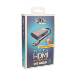 تبدیل Type-C به HDMI و USB 3.0 کی نت پلاس مدل KP-DO12