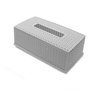 جای دستمال کاغذی مدل حصیر بافت کد t110