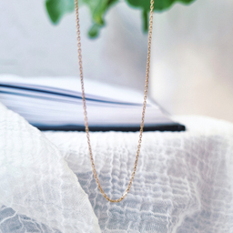 زنجیر طلا 18 زنانه عیار گوزن مدل فلامینگو کد HVND57