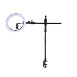 رینگ لایت و پایه موبایل پاناسان مدل Panasun M4 به همراه با پایه T